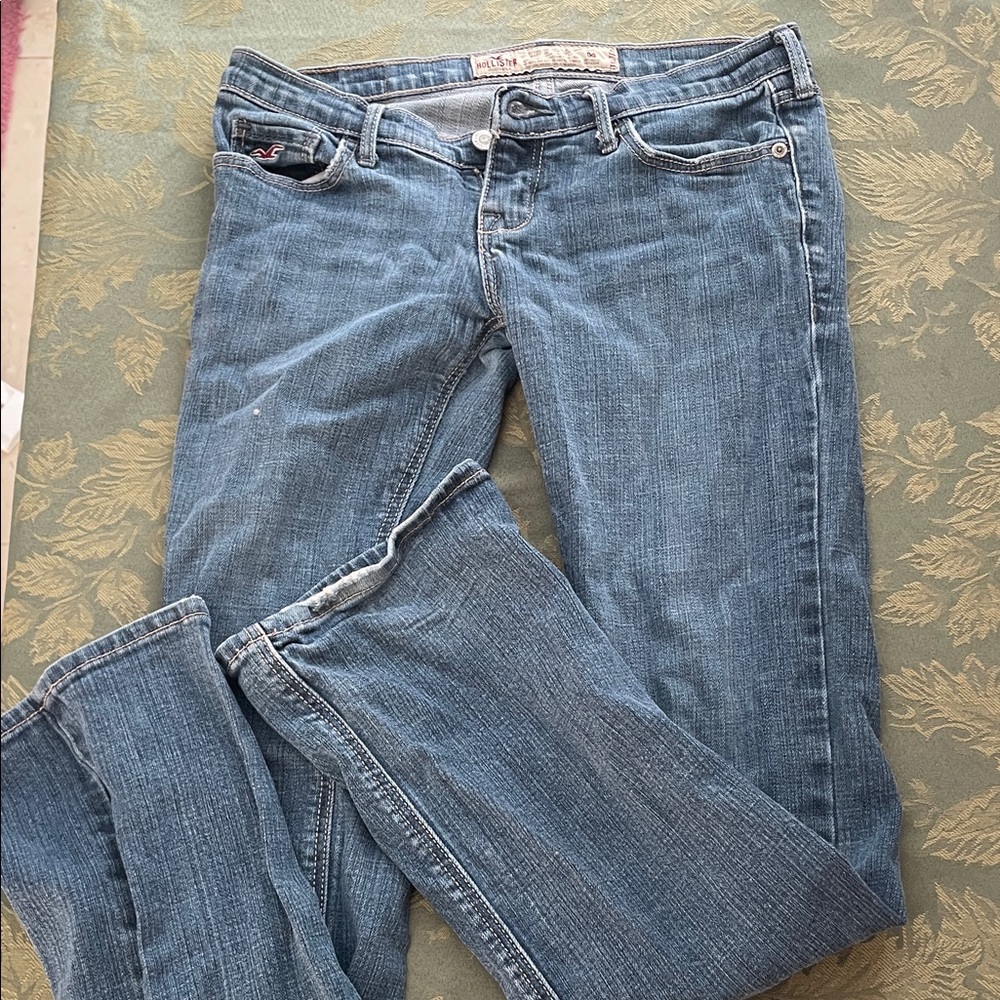 Hollister Women's Classic Blue Boot Cut Jeans